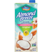 Almond Breeze Unsweetened Original Almondmilk Coconutmilk Blend - 32 Fluid ounce 