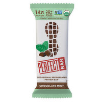 PERFECT BAR Gluten-Free Chocolate Mint Peanut Butter Refrigerated Protein Bar, 2.3 oz - 2.3 Ounce 