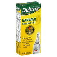 Debrox Earwax Removal Aid, Drops - 0.5 Ounce 