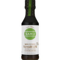 San-J Brewed Soy Sauce, Tamari Lite - 10 Ounce 