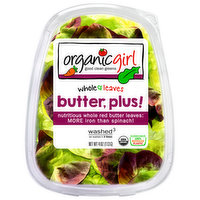 Organicgirl Lettuce, Butter Plus!, True Hearts - 4 Ounce 