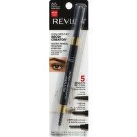 Revlon Micro Pencil Powder & Brush, Brow Creator, Soft Black 615