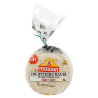 Mission Flour Tortillas, Everything Bagel - 10 Each 