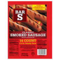 Bar S Classic Smoked Sausage - 40 Ounce 