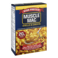 Muscle Mac Shells & Cheese, High Protein - 11 Ounce