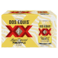 Dos Equis Beer, Lager Especial, Pineapple