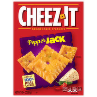 Cheez-It Baked Snack Crackers, Pepper Jack - 12.4 Ounce 