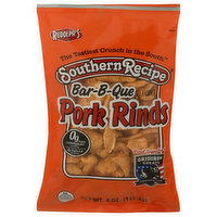 Southern Recipe Pork Rinds, Bar-B-Que Flavored - 4 Ounce 