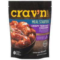 Crav'n Flavor Meal Starter, Crispy Teriyaki Chicken - 18 Ounce 