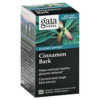 Gaia Herbs Cinnamon Bark, Vegan Liquid Phyto-Caps - 60 Each 