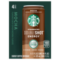 Starbucks Energy Coffee Beverage, Mocha