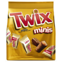 Twix Cookie Bars, Caramel, Milk Chocolate, Minis - 9.7 Ounce 