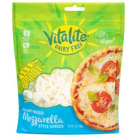 Vitalite Cheese, Mozzarella Style Shreds, Plant-Based - 7 Ounce 
