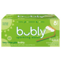 Bubly Sparkling Water, Key Lime Pie, 8 Cans - 8 Each 