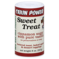 Cajun Power Sugar, Cinnamon with Pure Vanilla