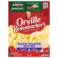 Orville Redenbacher's Movie Theater Butter Microwave Popcorn - 6 Each 