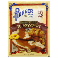 Pioneer Gravy Mix, Turkey Gravy, Roasted - 1.41 Ounce