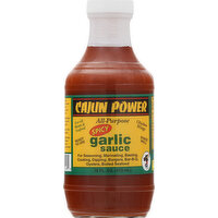 Cajun Power Garlic Sauce, Spicy, All-Purpose