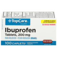 TopCare Ibuprofen, 200 mg, Caplets - 100 Each 