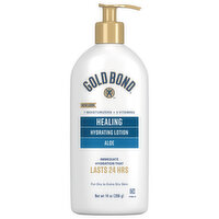 Gold Bond Hydrating Lotion, Healing, Aloe - 14 Ounce 