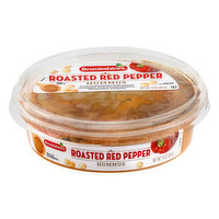 Brookshire's Hummus, Roasted Red Pepper - 10 Ounce 