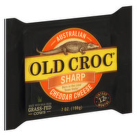 Old Croc Cheddar Cheese, Sharp - 7 Ounce 