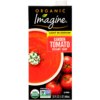 Imagine Organic Light in Sodium Garden Tomato Creamy Soup