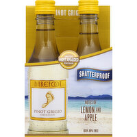 Barefoot Pinot Grigio, American - 4 Each 