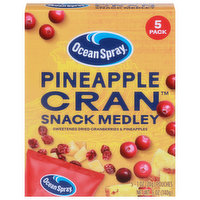 Ocean Spray Snack Medley, Pineapple Cran, 5 Pack - 5 Each 