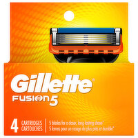 Gillette Cartridges - 4 Each 