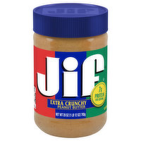 Jif Peanut Butter, Extra Crunchy - 28 Ounce 