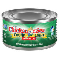 Chicken of the Sea Tuna, Light, Chunk - 12 Ounce