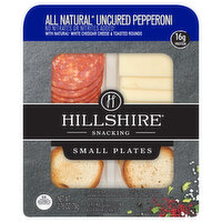 Hillshire Hillshire® Snacking Small Plates, All Natural* Uncured Pepperoni Deli Lunch Meat with Natural* White Cheddar Cheese, 2.76 oz - 2.76 Ounce 