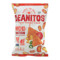 Beanitos Chips, White Bean, Nacho Nation - 4.5 Ounce