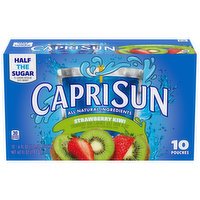 Capri Sun Juice Drink Blend, Strawberry Kiwi - 10 Each 