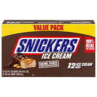 Snickers Ice Cream Bars - 12 Each 