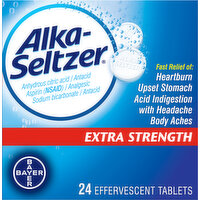 Alka-Seltzer Antacid/Analgesic, Extra Strength, Effervescent Tablets