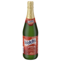 Welch's 100% Apple Juice, Cider, Sparkling, Non-Alcoholic