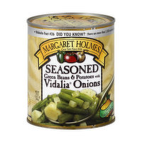 Margaret Holmes Green Beans & Potatoes, with Vidalia Onions, Seasoned - 29 Ounce 