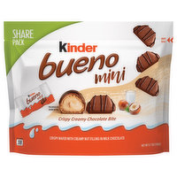 Kinder Bueno Chocolate Bite, Crispy and Creamy, Mini, Share Pack - 5.7 Ounce 