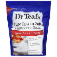 Dr Teal's Therapeutic Soak, Pure Epsom Salt, Eases Aches and Pains - 6 Pound 