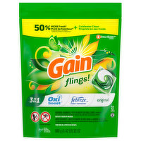 Gain Detergent, Original, 3 in 1 - 31 Each 