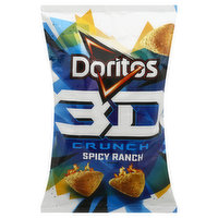 Doritos Corn Snacks, Spicy Ranch - 6 Ounce 