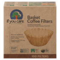 If You Care Coffee Filters, Basket - 100 Each 