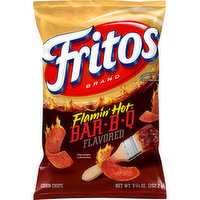 Fritos Corn Chips, Flamin' Hot Bar-B-Q Flavored