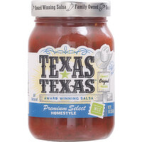 Texas Texas Salsa, Homestyle, Mild - 16 Ounce 