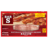 Bar S Naturally Hardwood Smoked Bacon - 12 Ounce 