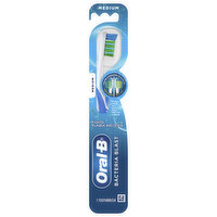 Oral-B Toothbrush, Bacteria Blast, Medium - 1 Each 