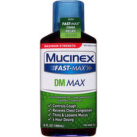 Mucinex Cough Relief, Maximum Strength, DM Max - 6 Fluid ounce 