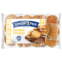 Odom's Tennessee Pride Sandwich, Sausage & Biscuits, Snack Size - 20 Each 